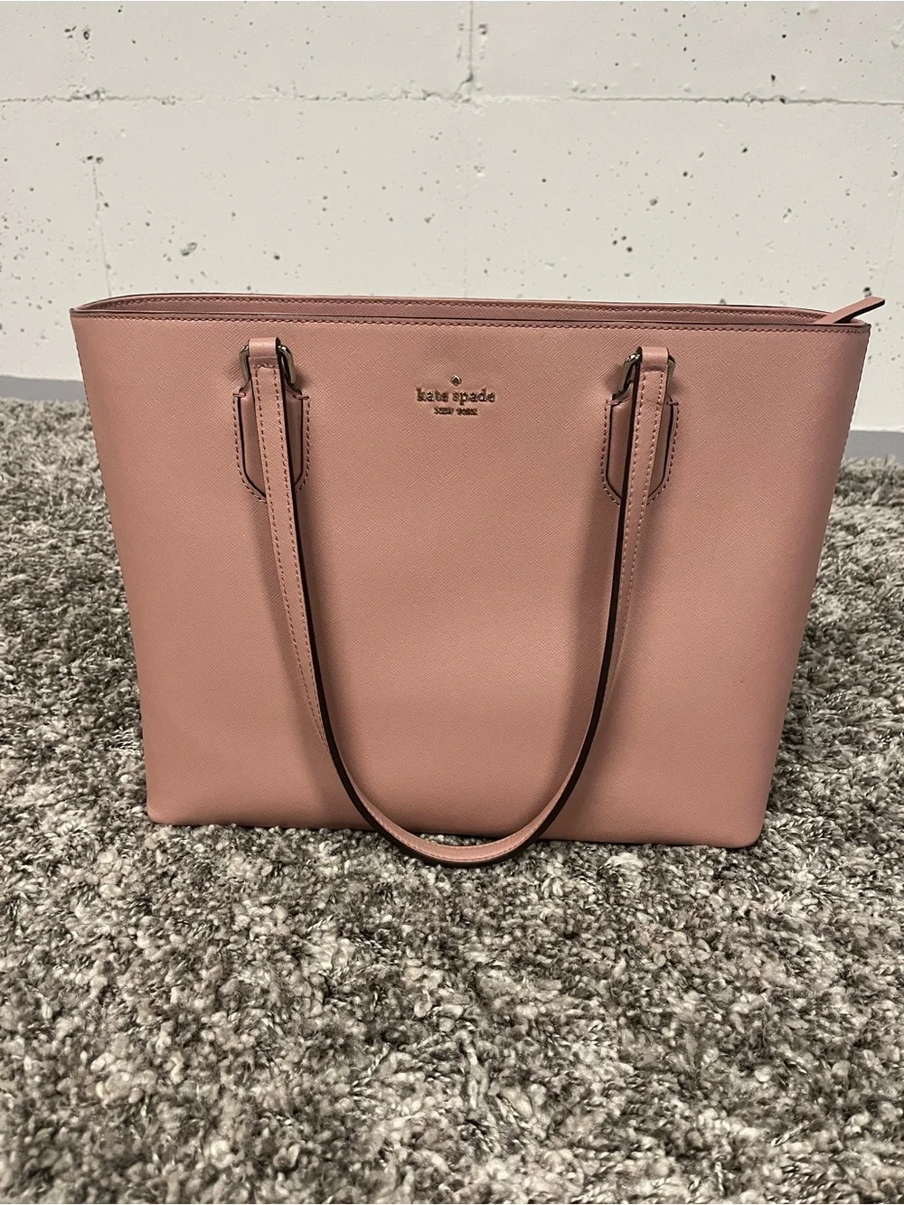 kate spade Rose Blush Saffiano Leather Tote